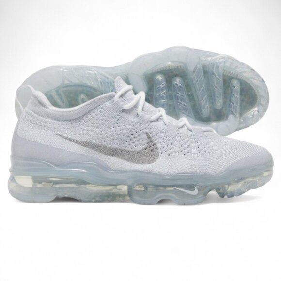 Nike Vapormax 2023 FK White Pure Platinum Mens Running Shoes DV1678 002 NEW - Picture 1 of 8